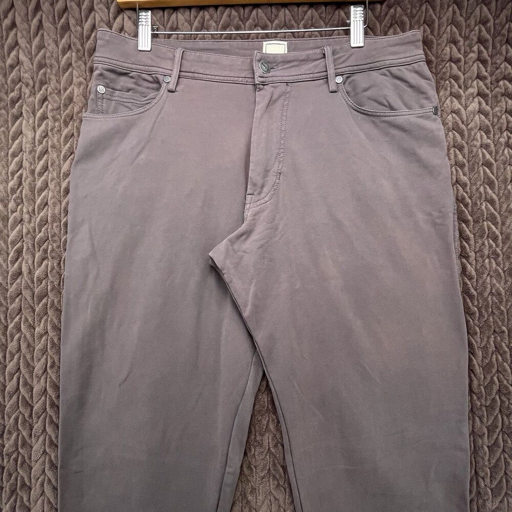 Swet Tailor Pants Men's 32x32 Gray All In Stretch Performance Casual Comfort